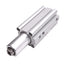 Used SMC MKB32-30RZ Rotary Clamp Cylinder, ø32mm Bore, 30mm Stroke, 1.0MPa Max