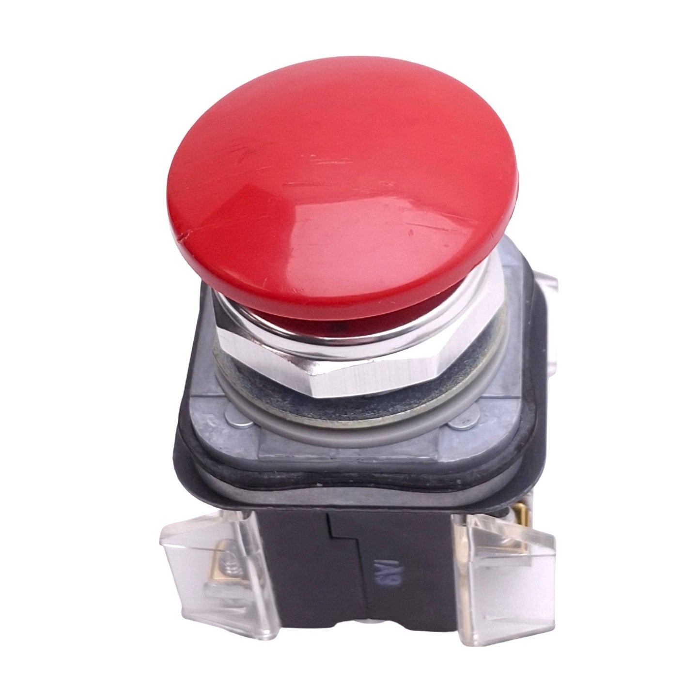 Used Allen Bradley 800T-D6B Push Button Switch, 30mm, 2NC 2NO, 600VAC 10A Max