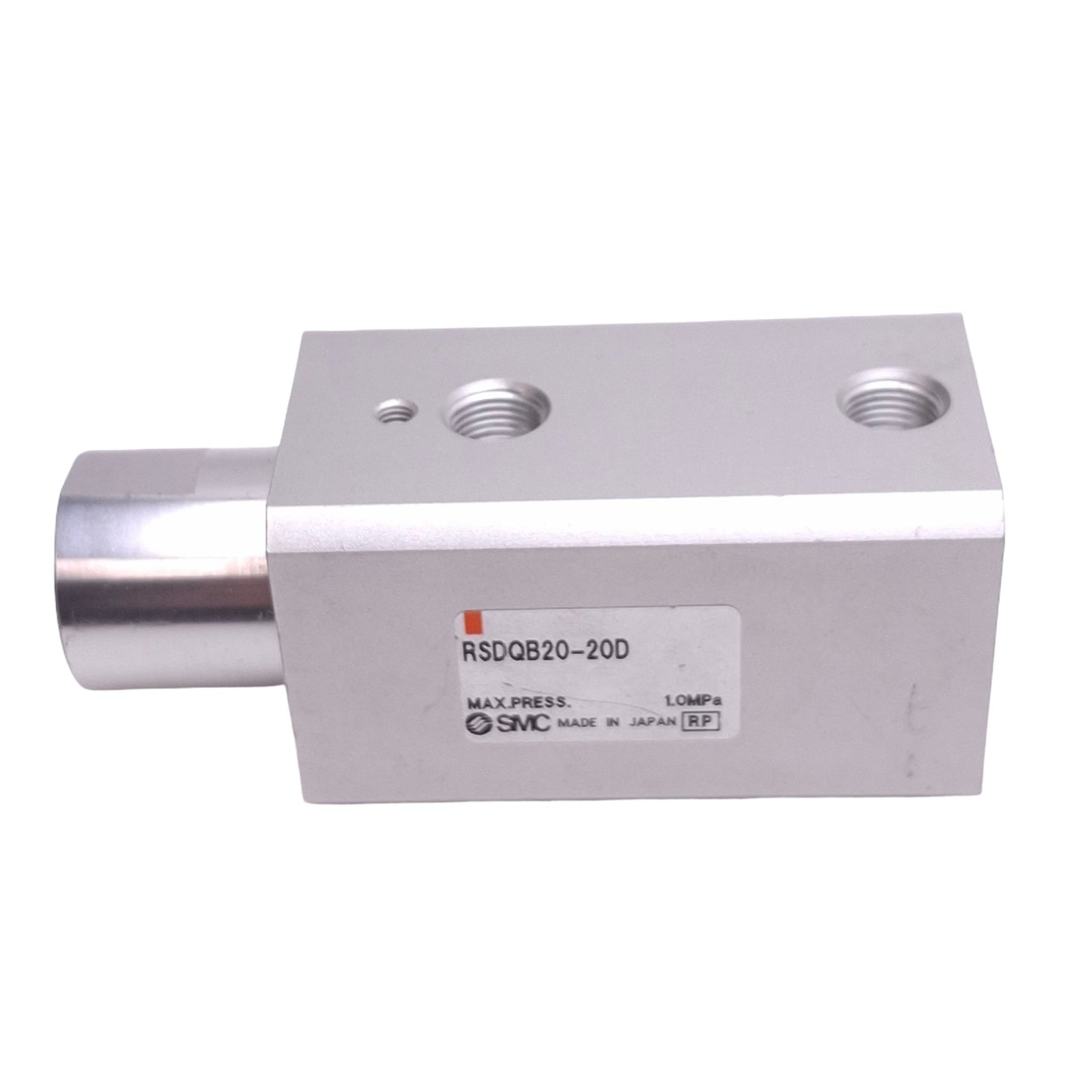 New SMC RSDQB20-20D Pneumatic Stopper Cylinder, 20mm Bore, 20mm Stroke, 1.0MPa Max