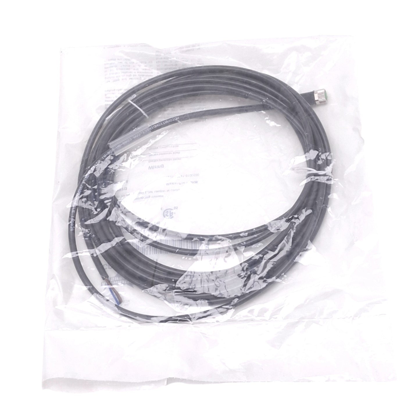 New Murr Elektronik 7231-08041-6100500 Sensor Cable, M8 3-Pin Female, 5m Length