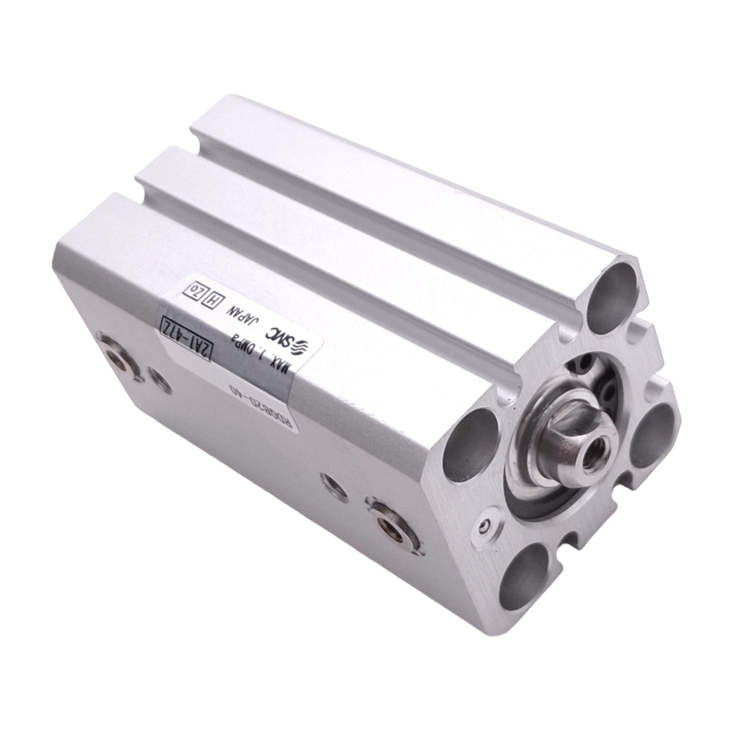 New SMC RDQB20-40 Compact Pneumatic Cylinder, ø20mm Bore, 40mm Stroke, M5, 1.0MPa