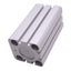 New SMC RDQB20-40 Compact Pneumatic Cylinder, ø20mm Bore, 40mm Stroke, M5, 1.0MPa