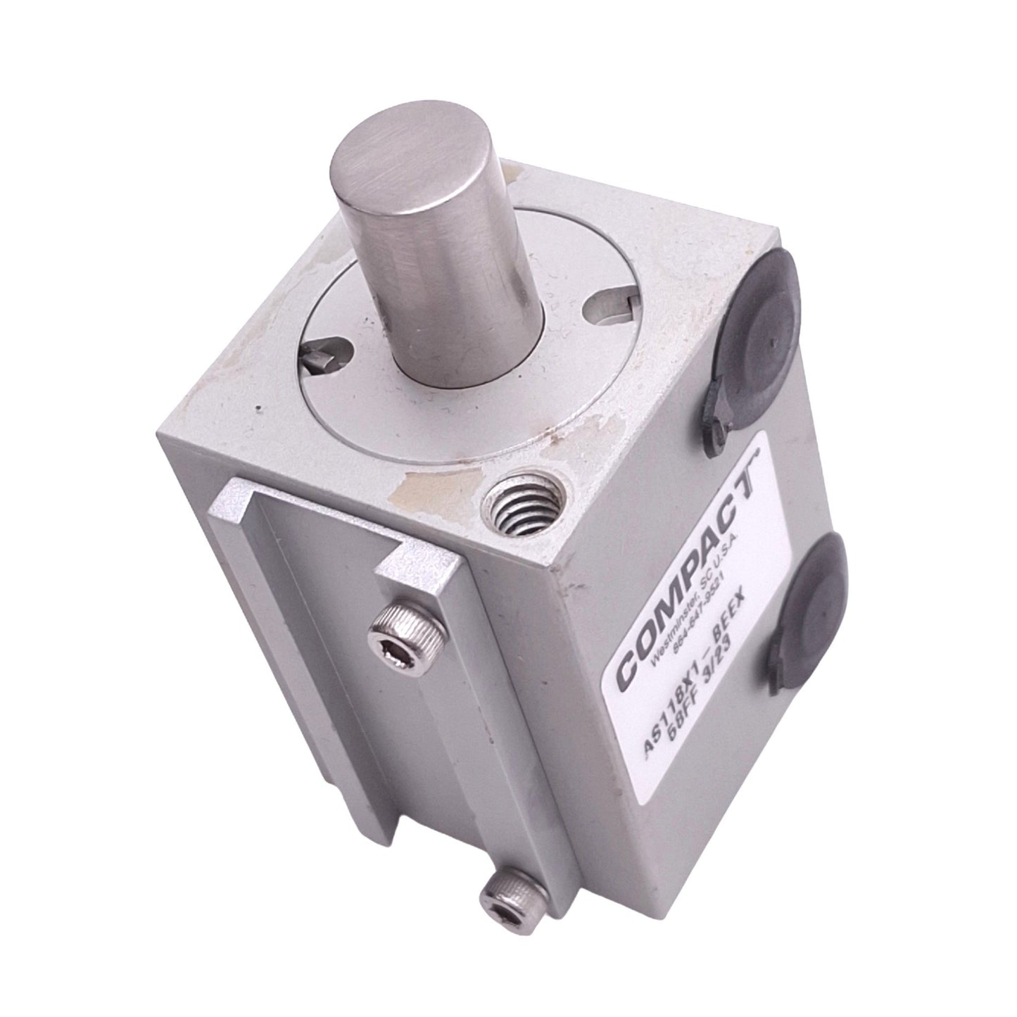 Used Compact Automation AS118X1-BEEX 58FF Pneumatic Cylinder, ø1-1/8" Bore, 1" Stroke