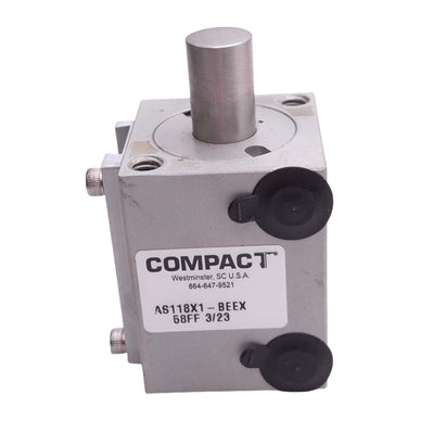 Used Compact Automation AS118X1-BEEX 58FF Pneumatic Cylinder, ø1-1/8" Bore, 1" Stroke