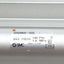 Used SMC CDQ2WA80-25DZ Compact Cylinder, ø80mm Bore, 25mm Stroke, Rc3/8, 145psi