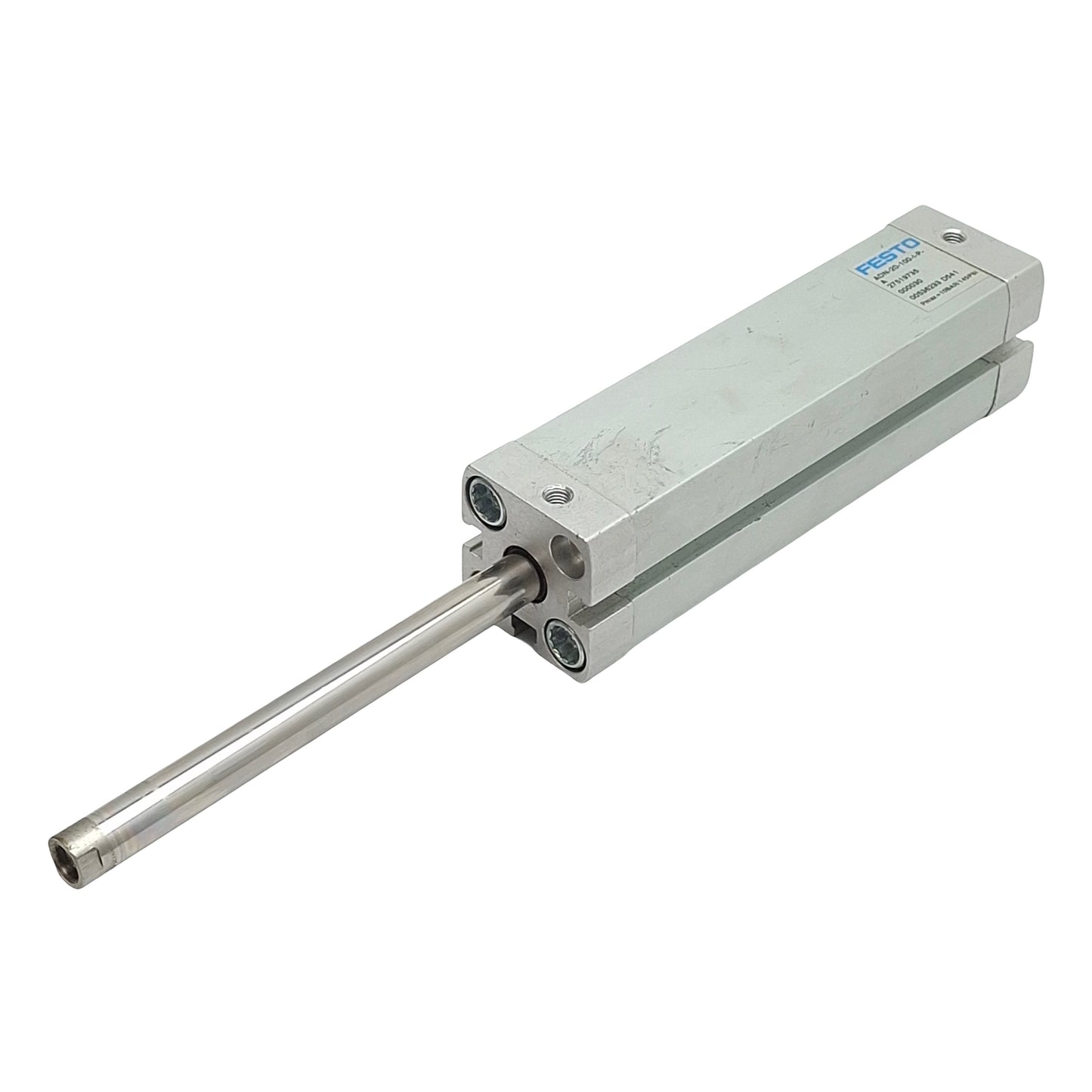 Used Festo ADN-20-100-I-P-A Compact Cylinder, ø20mm Bore, 100mm Stroke, 10bar, M5