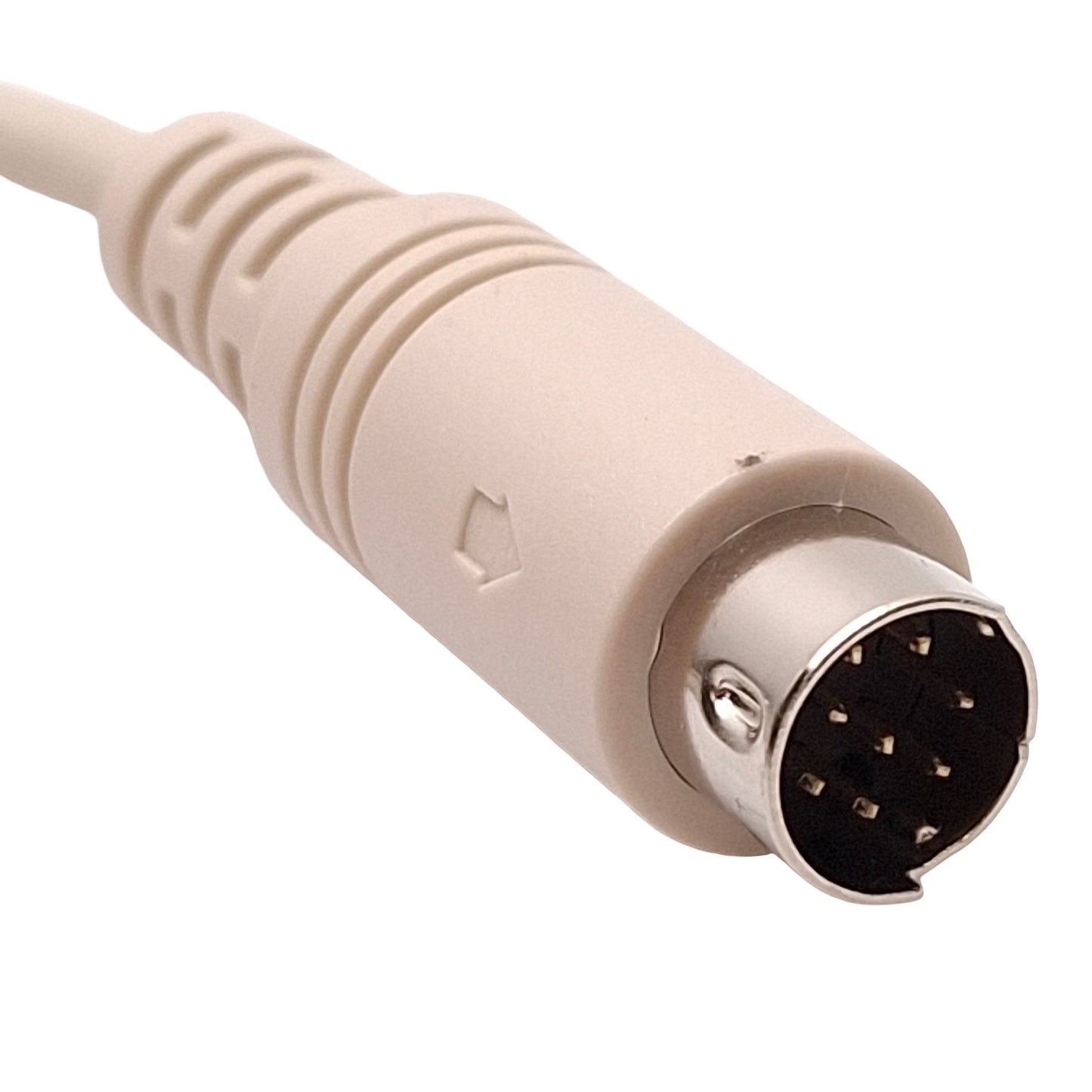 Used IAI CB-RCA-SIO050 Robo Cylinder Communication Cable, 8-Pin Mini DIN to RJ12, 5m