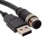 Used Banner CSB-M121701USB02M121702 M12 Splitter Cable, M12 17-Pin, USB-A, 1.0m