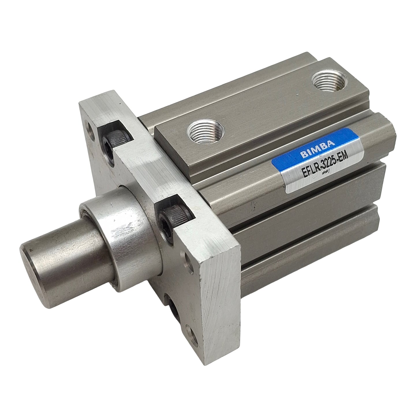 Used Bimba EFLR-3225-EM Compact Cylinder, ø32mm Bore, 25mm Stroke, 10bar, 1/8in NPT