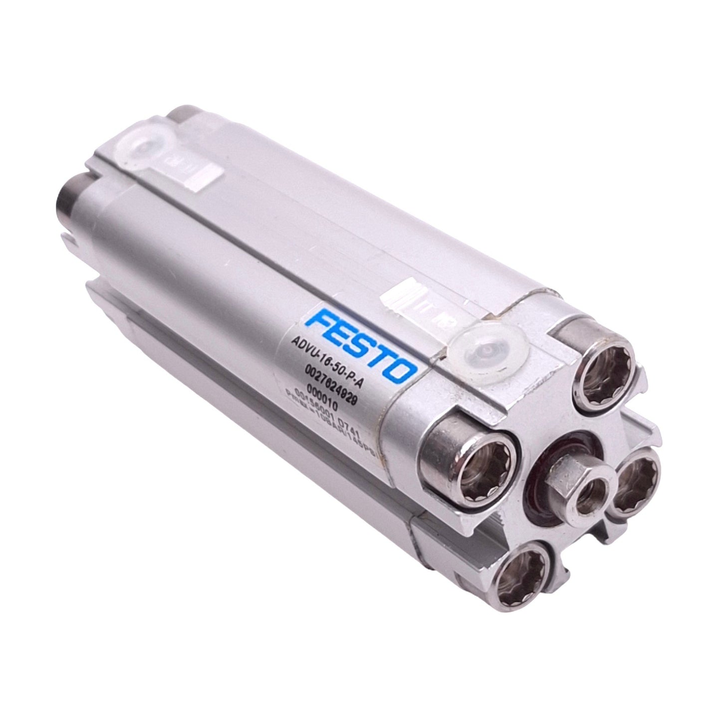 New Festo ADVU-16-50-P-A Compact Cylinder, ø16mm Bore, 50mm Stroke, M5, 10bar