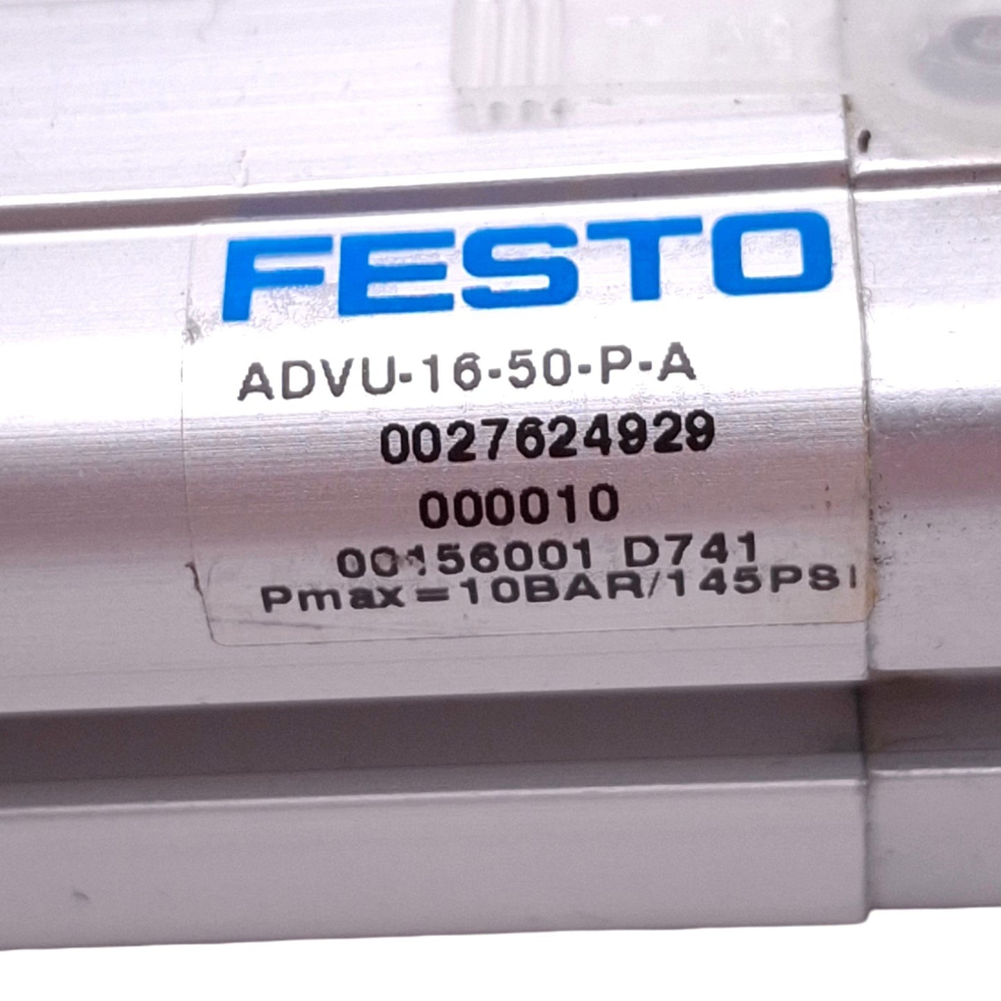 New Festo ADVU-16-50-P-A Compact Cylinder, ø16mm Bore, 50mm Stroke, M5, 10bar