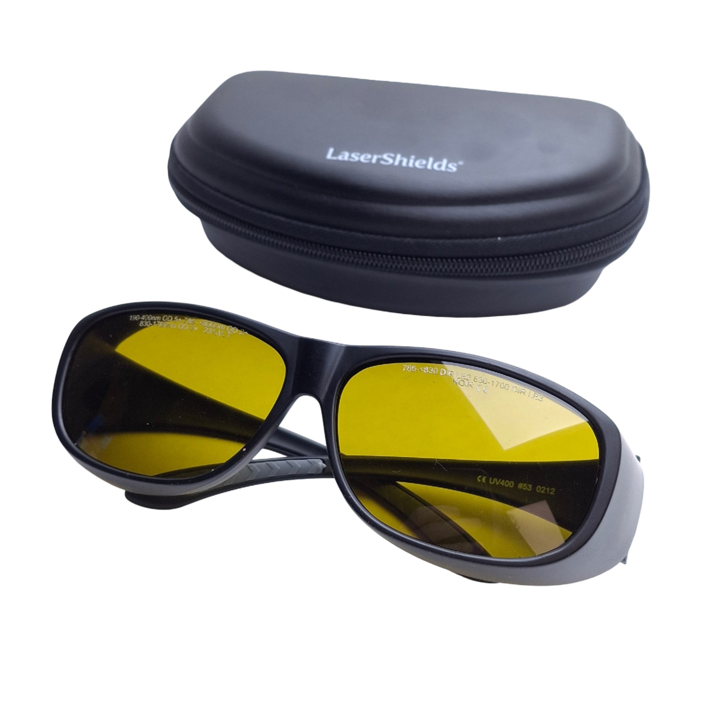 NoIR Insight IRD2#53 LaserShield Safety Glasses, 850-1720nm, 34% Trans ...