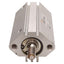 Used SMC CDQ2A20-50DMZ Compact Cylinder ø20mm Bore, 50mm Stroke, M5, 1.0MPa Max