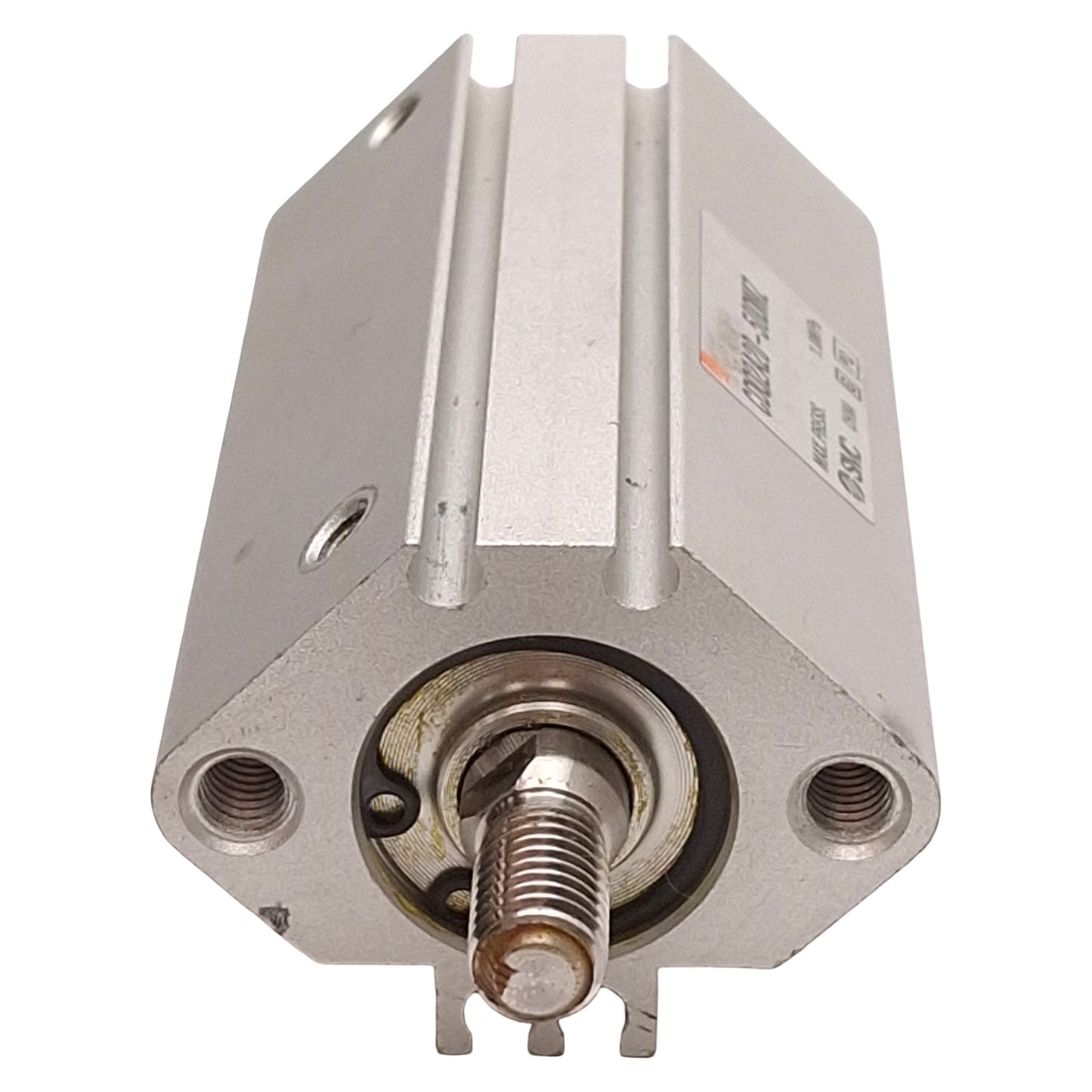 Used SMC CDQ2A20-50DMZ Compact Cylinder ø20mm Bore, 50mm Stroke, M5, 1.0MPa Max