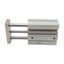 Used SMC MGQM12-40 Compact Guided Cylinder, ø12mm Bore, 40mm Stroke, M5 x 0.8, 1.0MPa