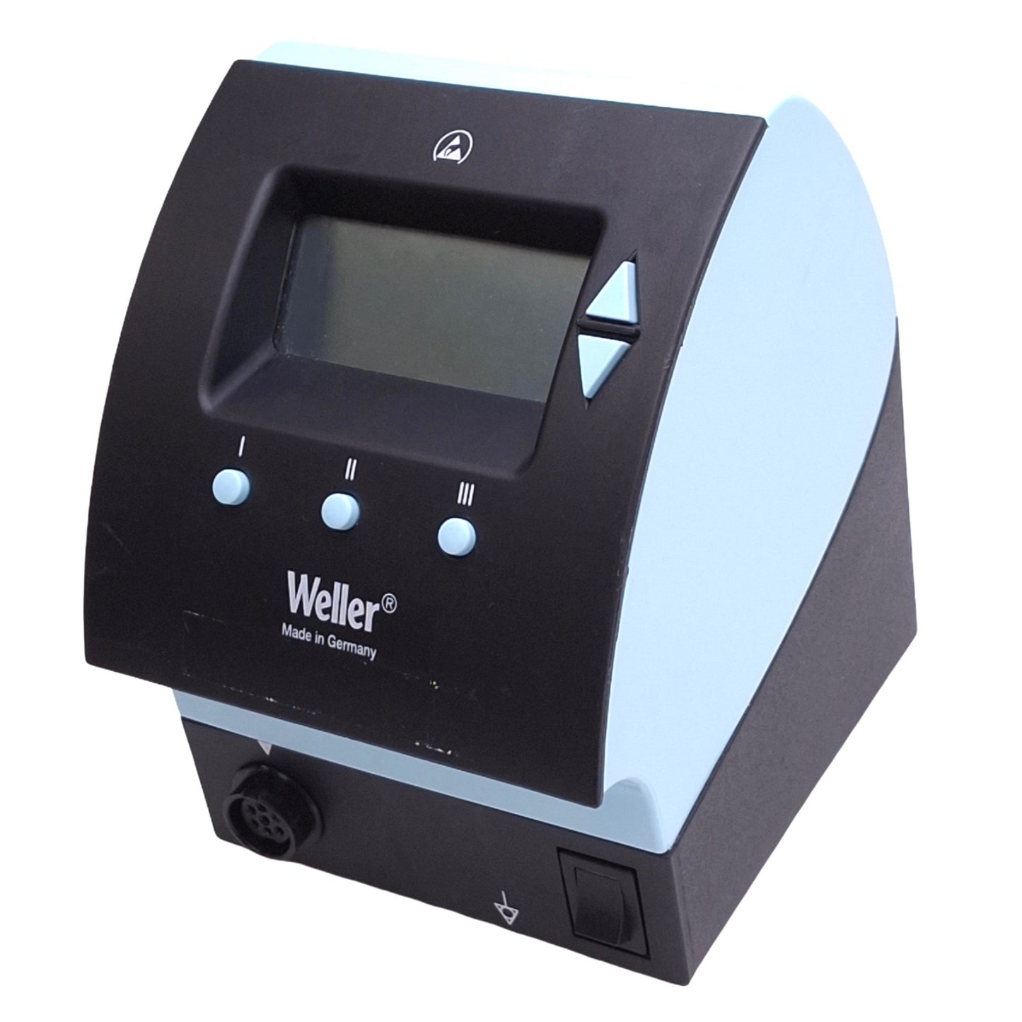 Used Weller WD1 Soldering Station Power Unit, 120VAC In, 95W, 50-450°C, LCD Display