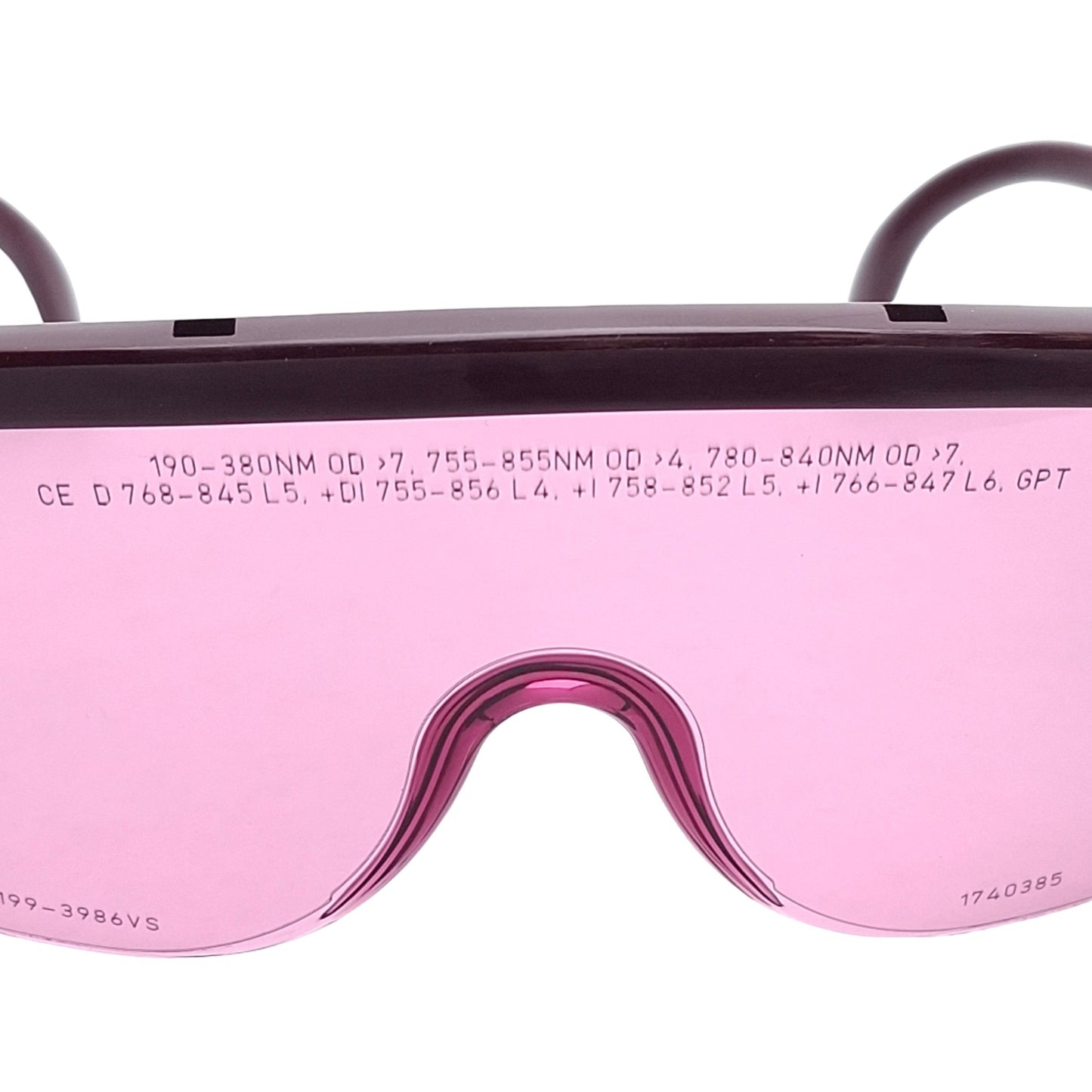 Used Vascular Solutions 3199-3986VS Full View Safety Glasses, NIR Laser, 45% VLT