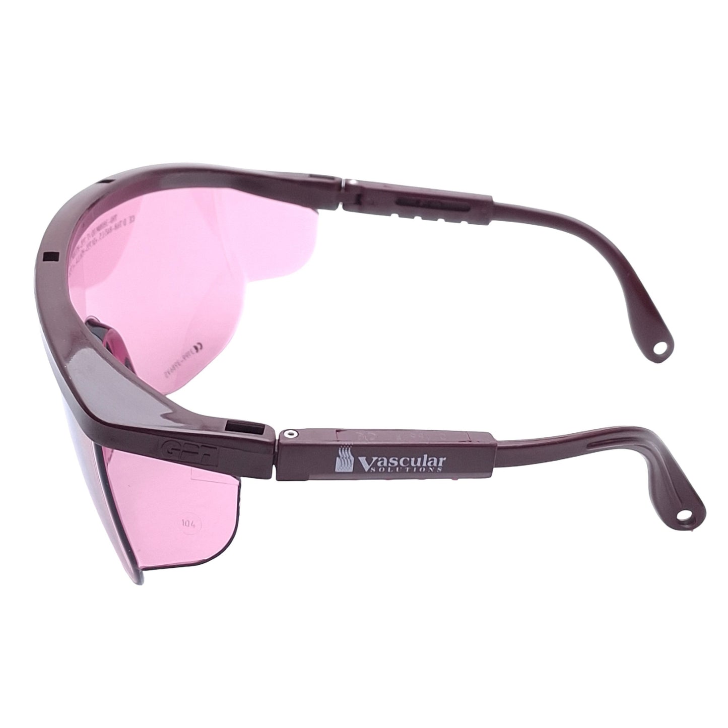 Used Vascular Solutions 3199-3986VS Full View Safety Glasses, NIR Laser, 45% VLT