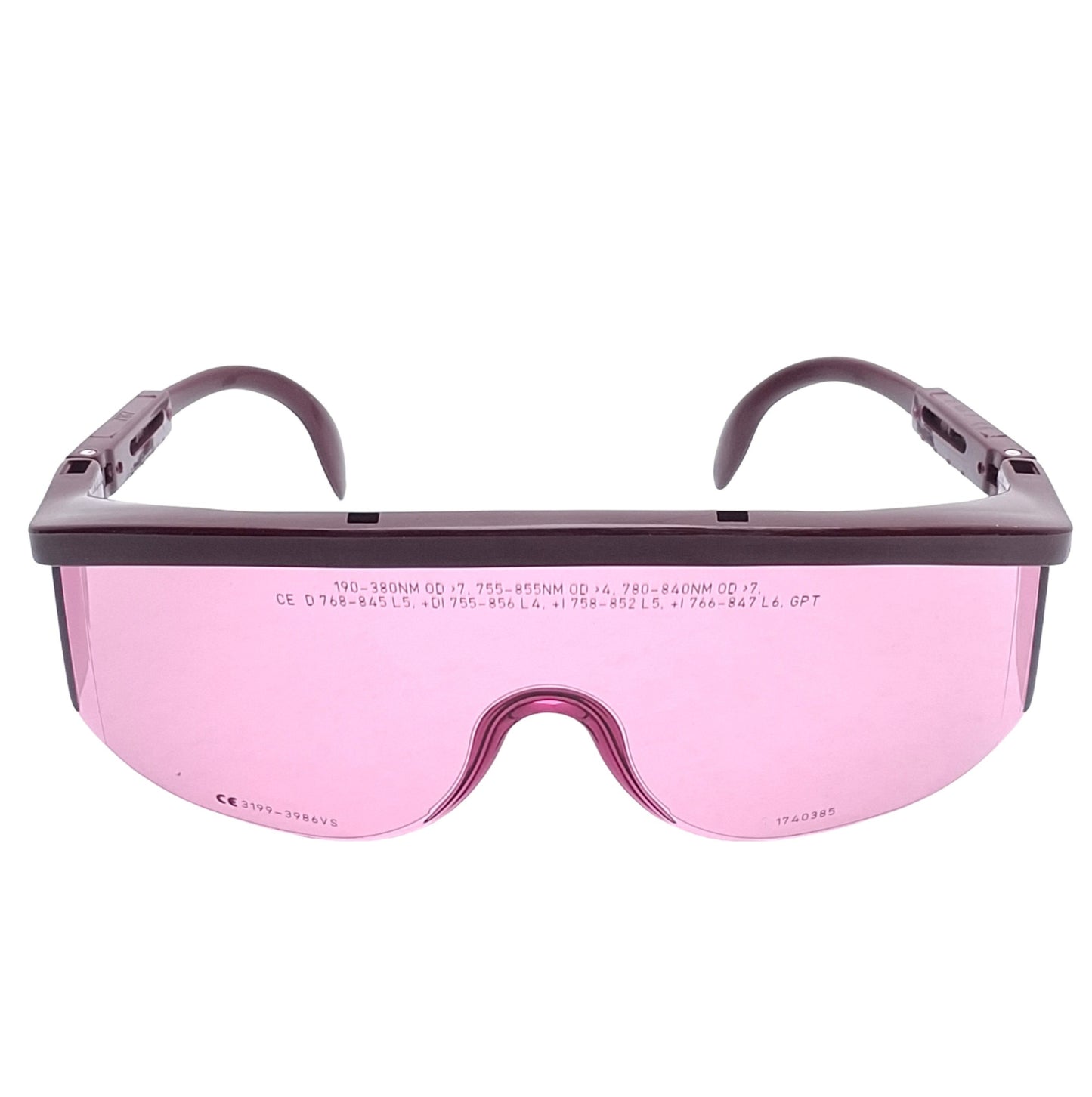 Used Vascular Solutions 3199-3986VS Full View Safety Glasses, NIR Laser, 45% VLT