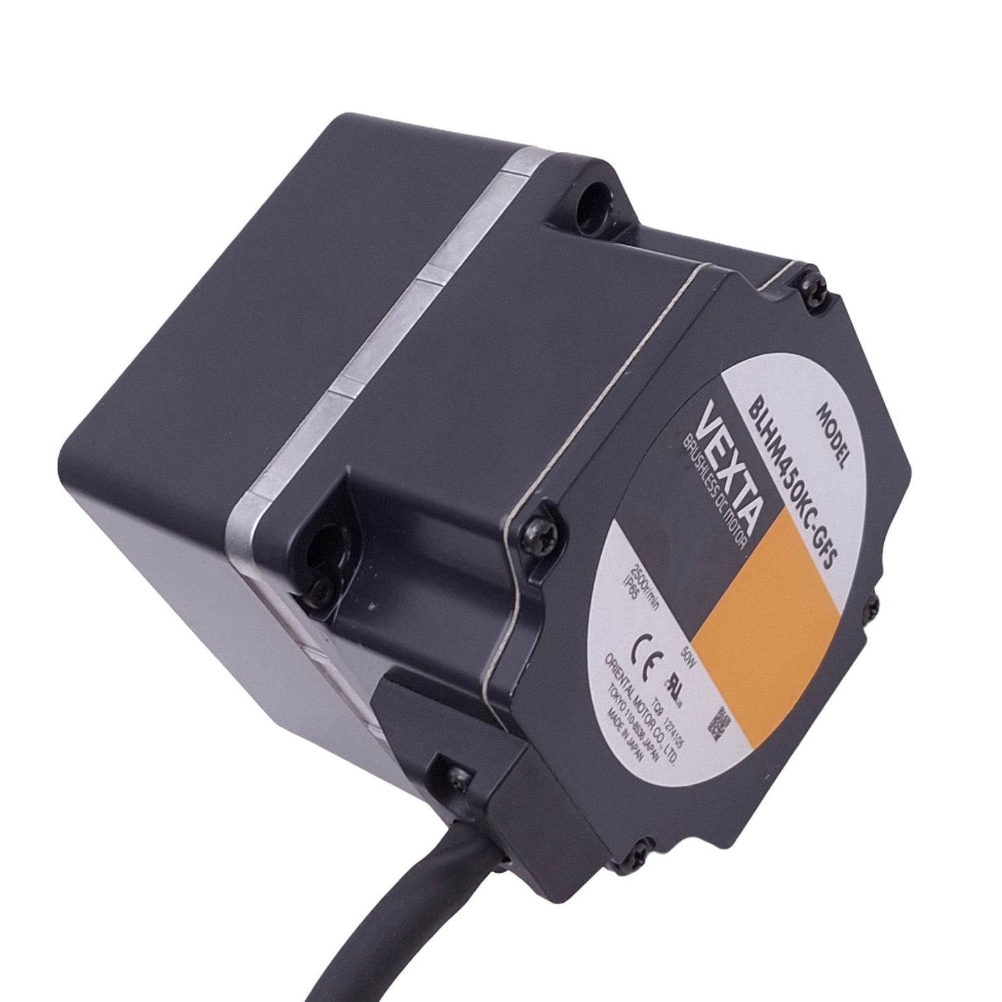 Used Oriental Motor BLHM450KC-GFS GFS4G30 VEXTA Brushless DC Gear Motor, 30:1, 24VDC