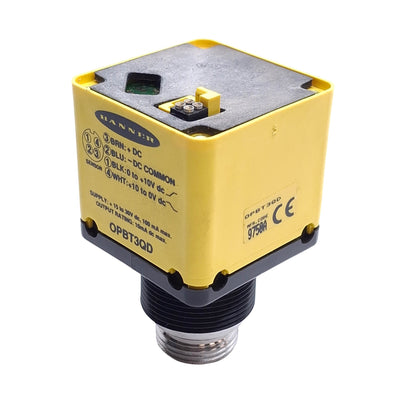 New – Open box Banner OPBT3QD OMNI-BEAM Power Block 0-10VDC or 10-0VDC, *No Nut*