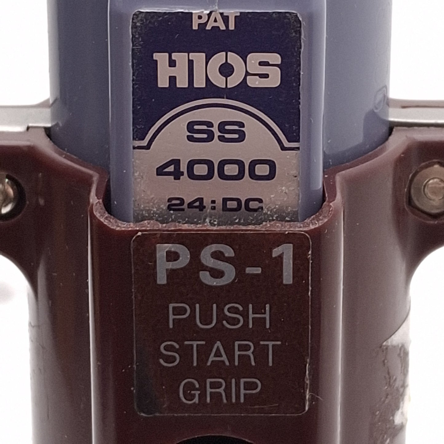 Used HIOS SS 4000 Electric Screwdriver w/ Push Start Grip, 690-1000rpm, 24VDC