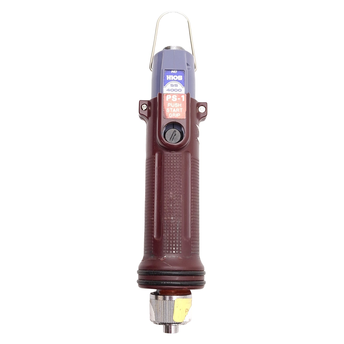 Used HIOS SS 4000 Electric Screwdriver w/ Push Start Grip, 690-1000rpm, 24VDC
