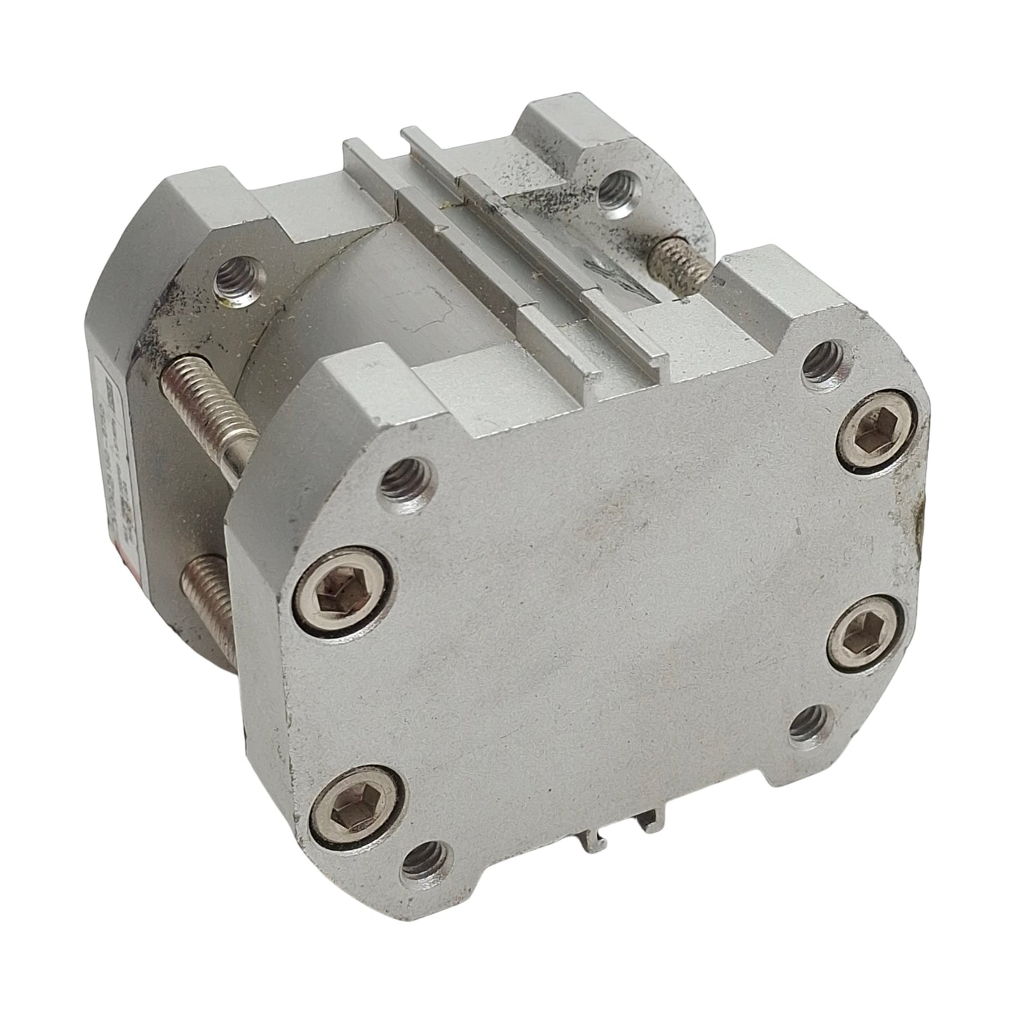 Used SMC NCDQ7A150-075D Compact Cylinder, ø1-1/2" Bore, 3/4" Stroke, 1/8in NPT 200psi