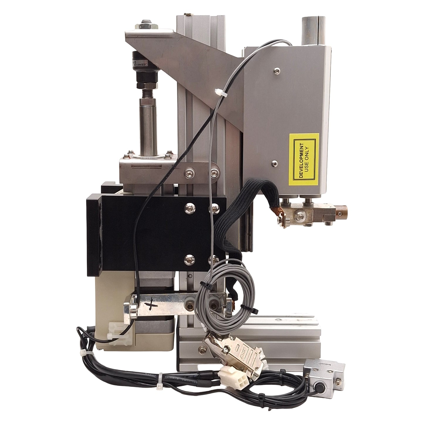 Used Miyachi Unitek 2-240-01 Model 71 Weld Head, 4in Throat, 1.5in Stroke, 100-220VAC