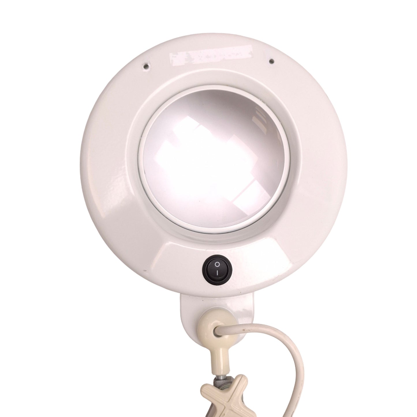 Used Prolite EM64-2-W Fluorescent Table Mount Magnifier, 120VAC, 3D (1.75X), 45in