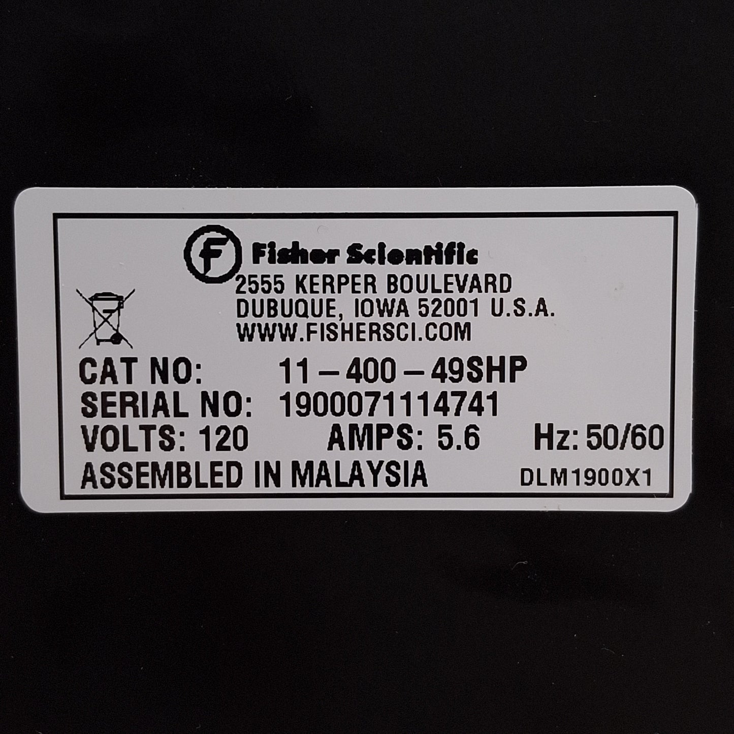 Used Fisher Scientific 11-400-49SHP Isotemp Digital Hotplate Stirrer 300°C 60-1200rpm