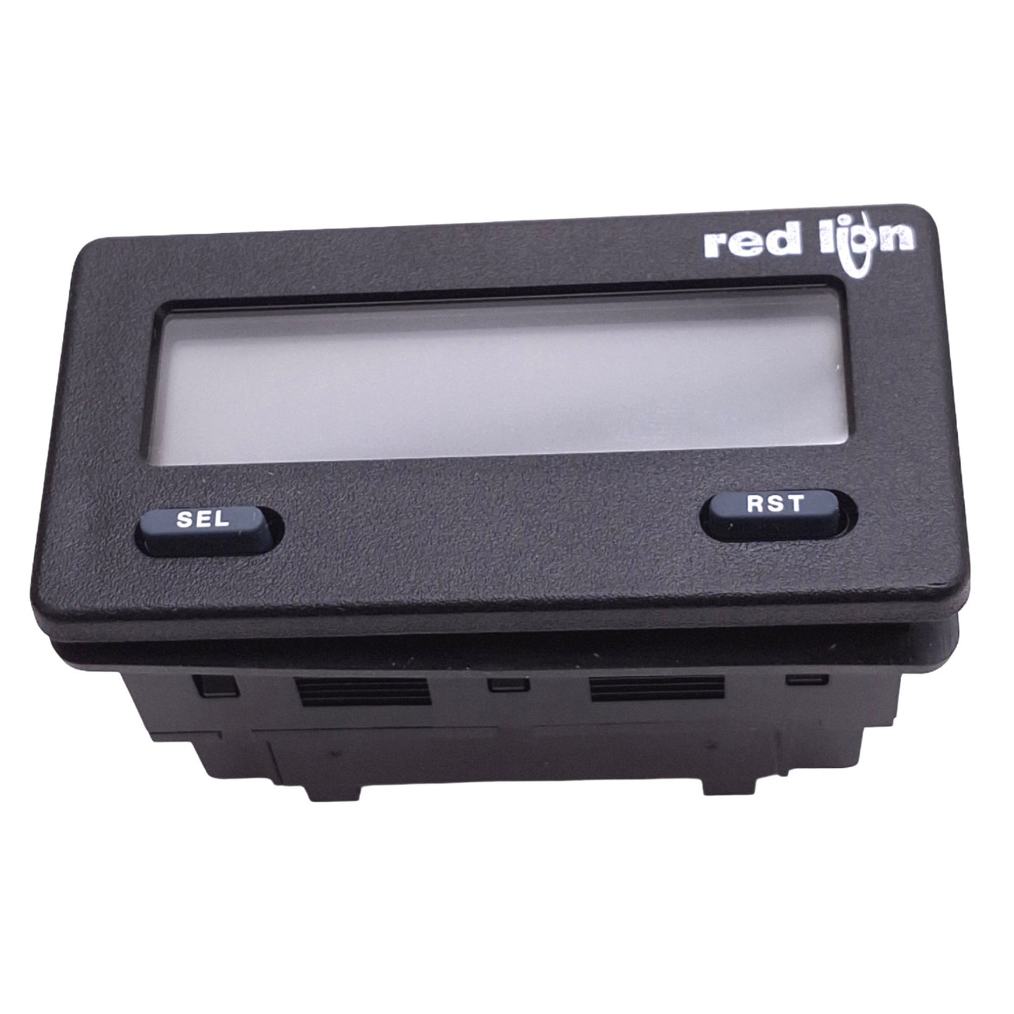 Used Red Lion CUB5R000 Dual Counter, 8-Digit LCD, 9-28VDC 1.2W, 68x33mm Panel