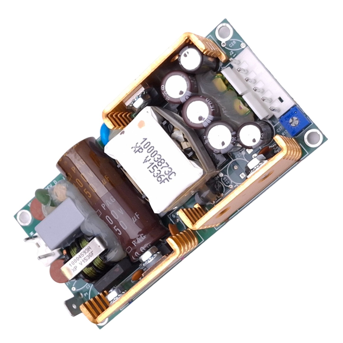 Used XP Power ECM40UD21 Power Supply, 100-240VAC In, 5/12VDC 6/2A Out, 40W Max