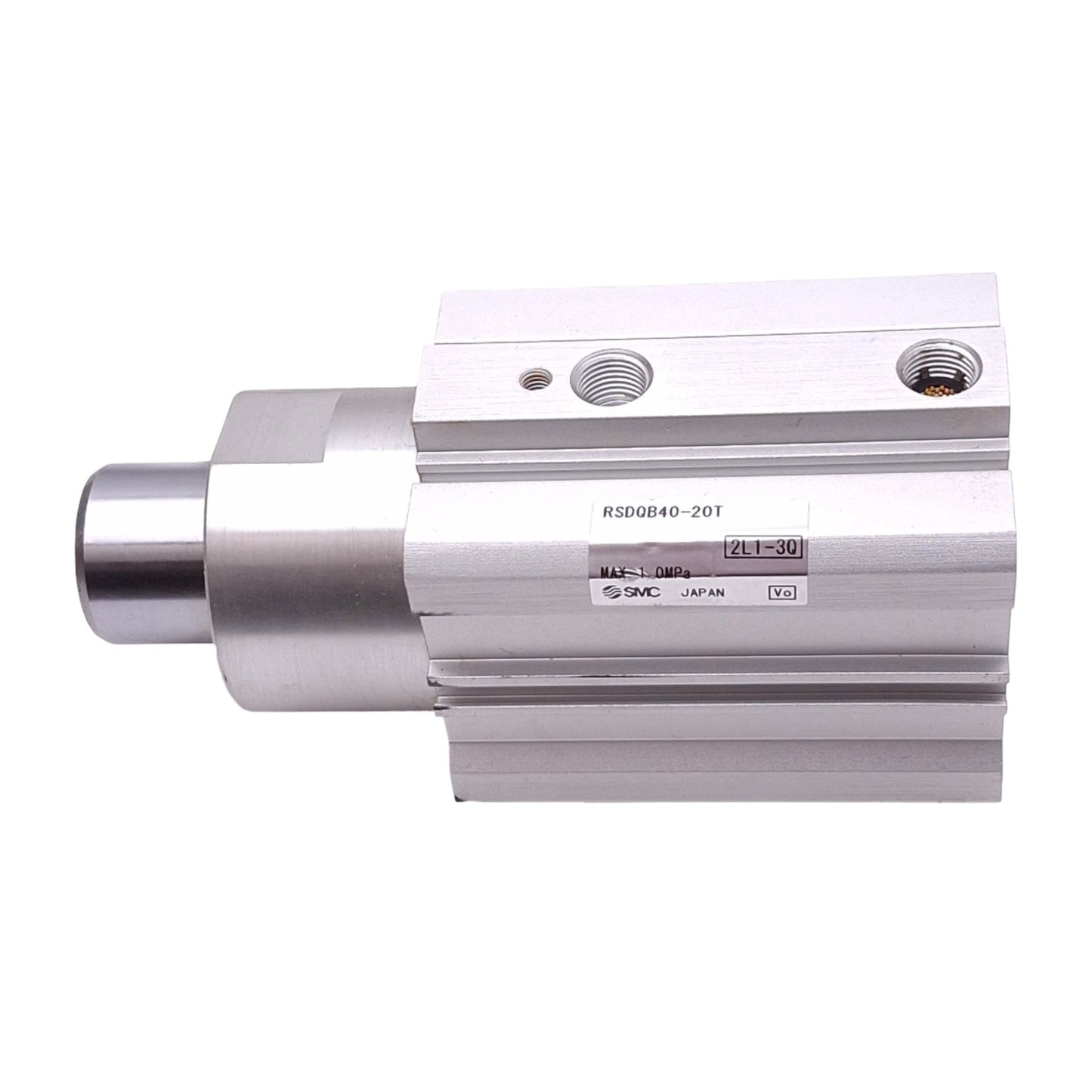 Used SMC RSDQB40-20T Pneumatic Stopper Cylinder, ø40mm Bore, 20mm Stroke, 1.0MPa