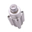 Used SMC RSDQB40-20T Pneumatic Stopper Cylinder, ø40mm Bore, 20mm Stroke, 1.0MPa