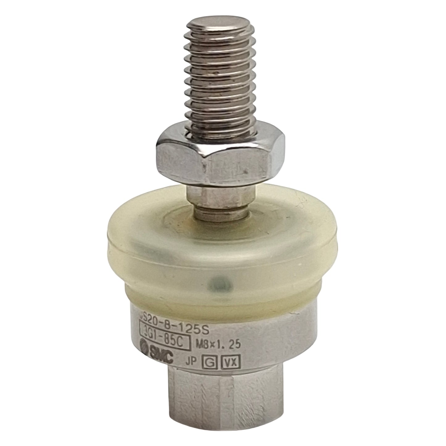 Used SMC JS20-8-125S Floating Joint Alignment Coupler, M8 x 1.25, ø20mm Bore, 1.0MPa