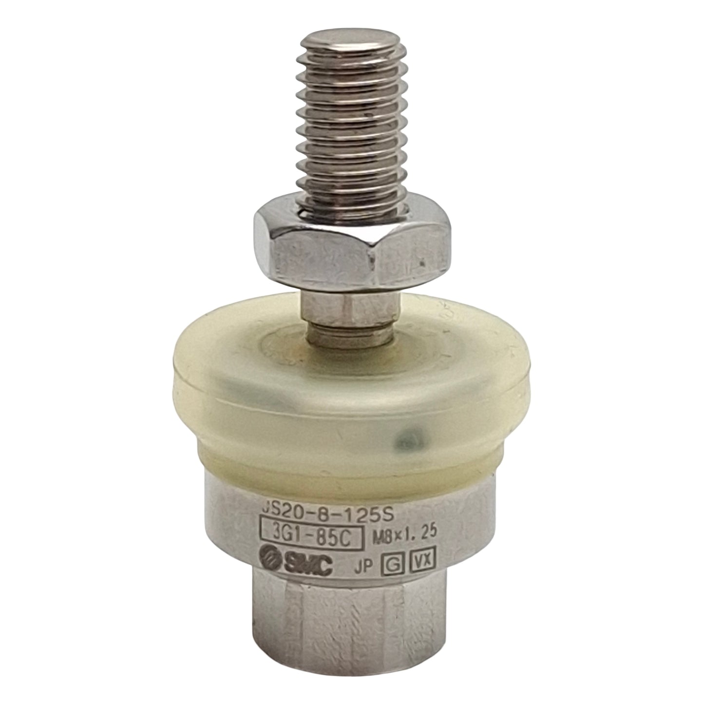 Used SMC JS20-8-125S Floating Joint Alignment Coupler, M8 x 1.25, ø20mm Bore, 1.0MPa