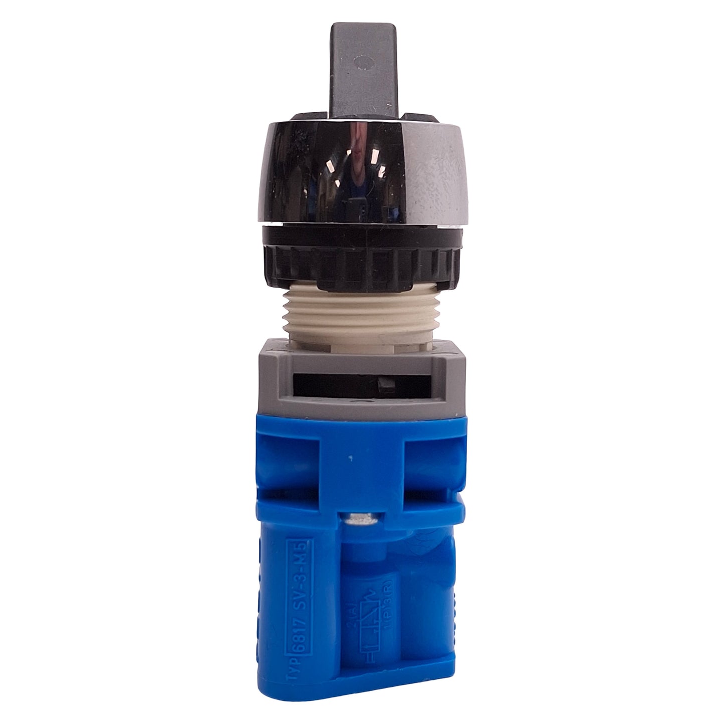 Used Festo 6817 SV-3-M5 Toggle Switch Valve ø22.5mm, 3/2 Function, 65 l/min Flow