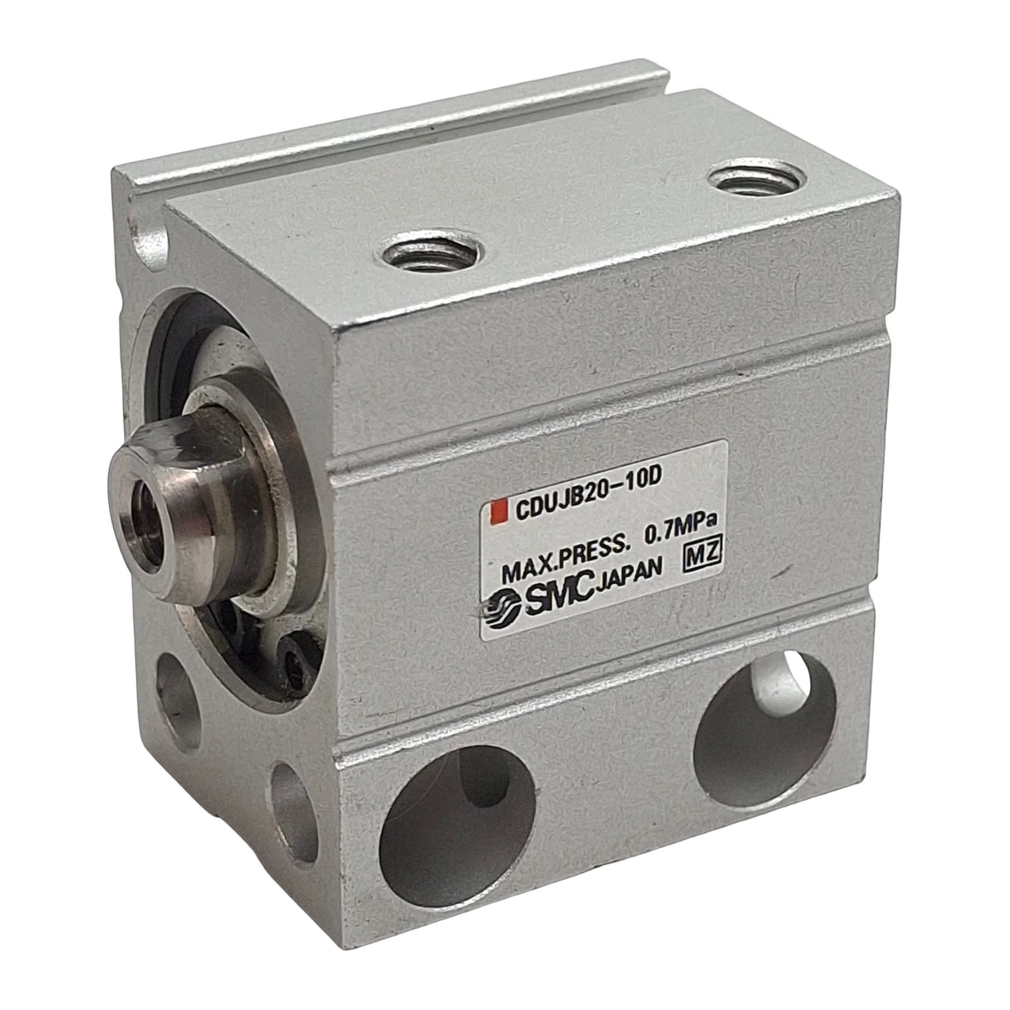 Used SMC CDUJB20-10D Free Mount Cylinder, ø20mm Bore, 10mm Stroke, M5, 0.7MPa Max