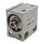 Used SMC CDUJB20-10D Free Mount Cylinder, ø20mm Bore, 10mm Stroke, M5, 0.7MPa Max