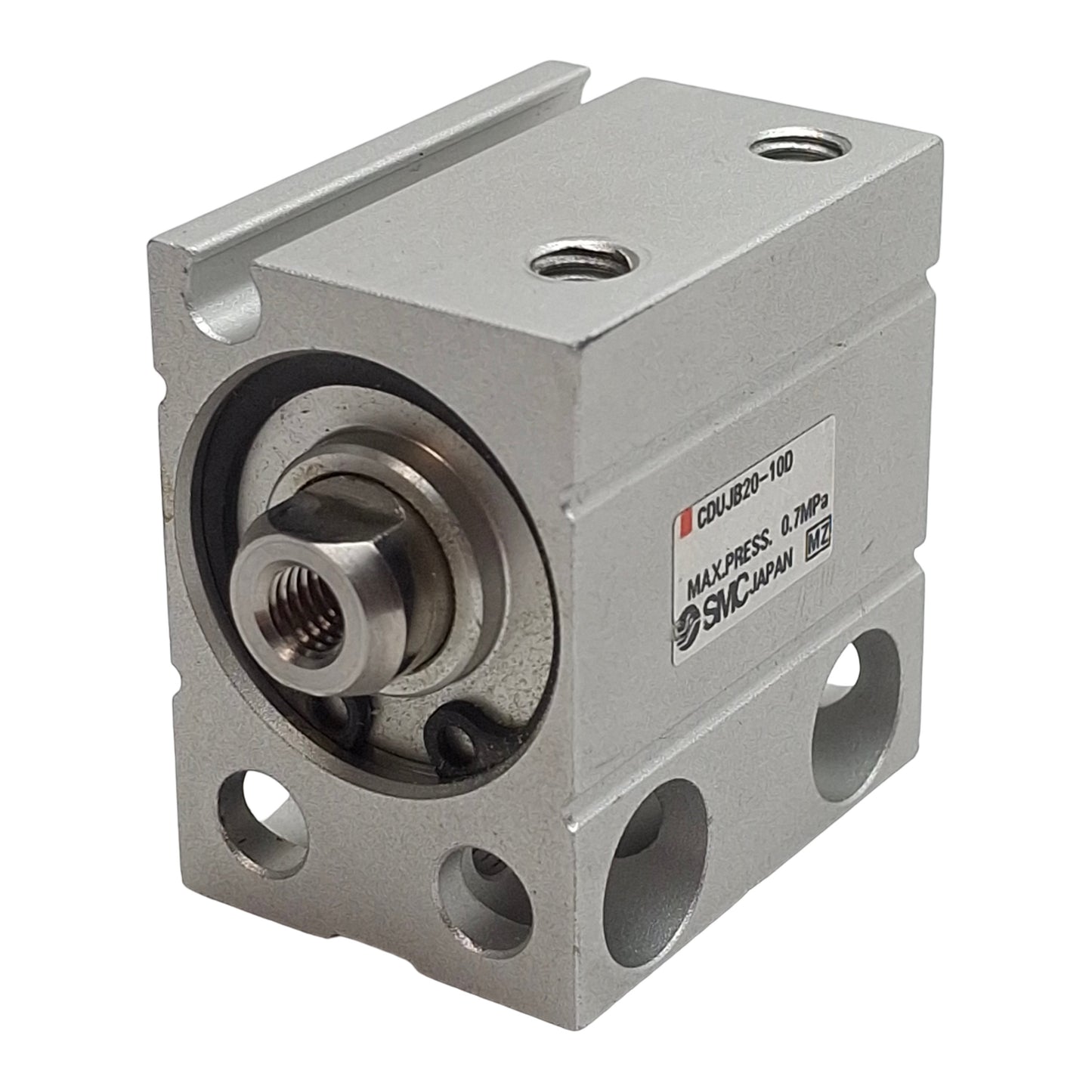 Used SMC CDUJB20-10D Free Mount Cylinder, ø20mm Bore, 10mm Stroke, M5, 0.7MPa Max
