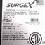 Used SURGEX SA-82 FLATPAK Surge Suppressor & AC Power Conditioner, NEMA 5-15R, 120VAC