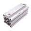 Used SMC CDQ2A32-75DZ Compact Cylinder, ø32mm Bore, 75mm Stroke, 1.0MPa Max