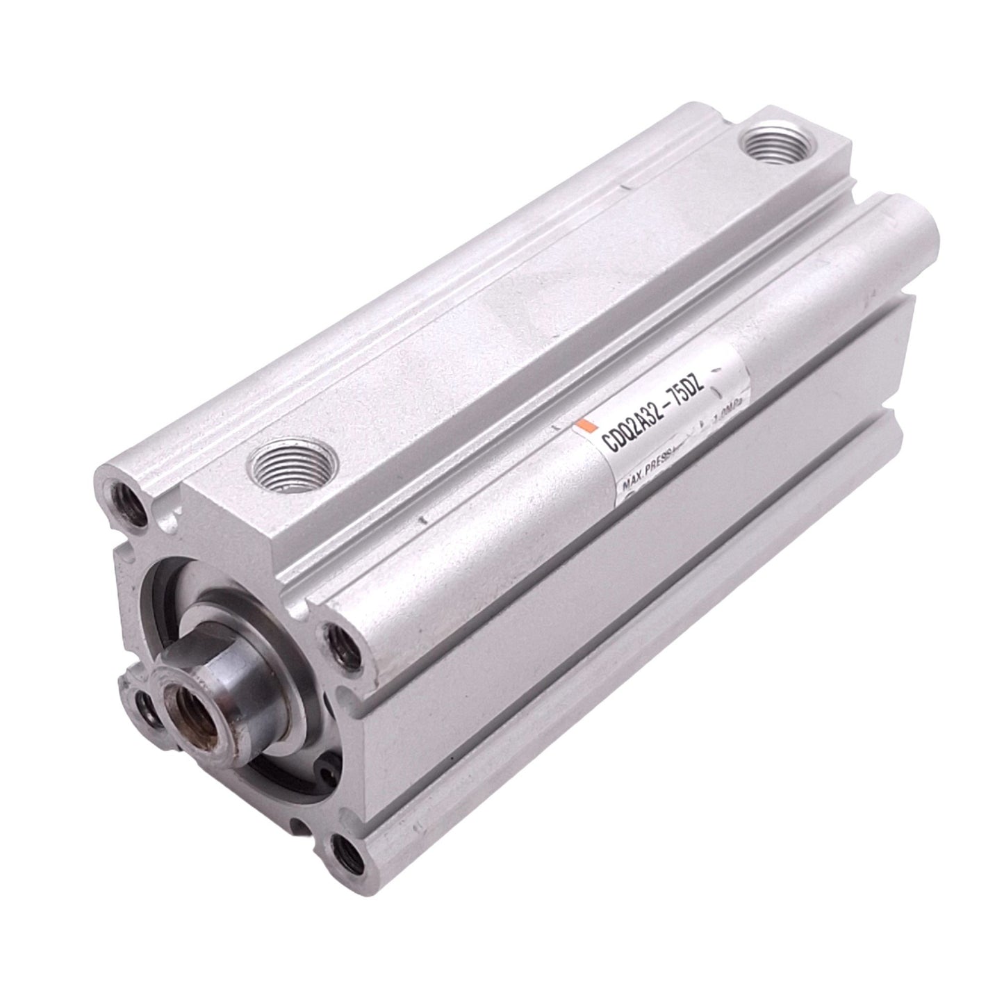 Used SMC CDQ2A32-75DZ Compact Cylinder, ø32mm Bore, 75mm Stroke, 1.0MPa Max