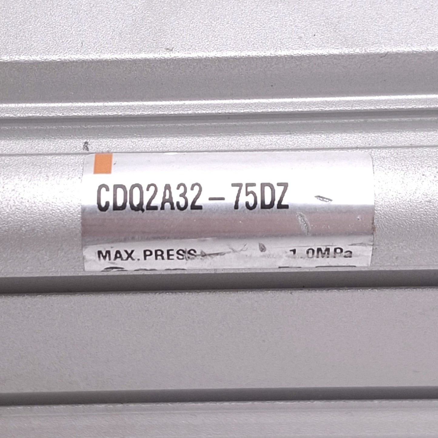 Used SMC CDQ2A32-75DZ Compact Cylinder, ø32mm Bore, 75mm Stroke, 1.0MPa Max