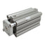 Used SMC CDQMA53-100 Compact Cylinder, ø32mm Bore, 100mm Stroke, Rc1/4, 1.0MPa