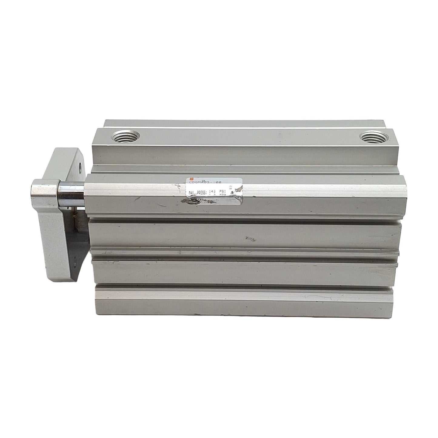Used SMC CDQMA53-100 Compact Cylinder, ø32mm Bore, 100mm Stroke, Rc1/4, 1.0MPa