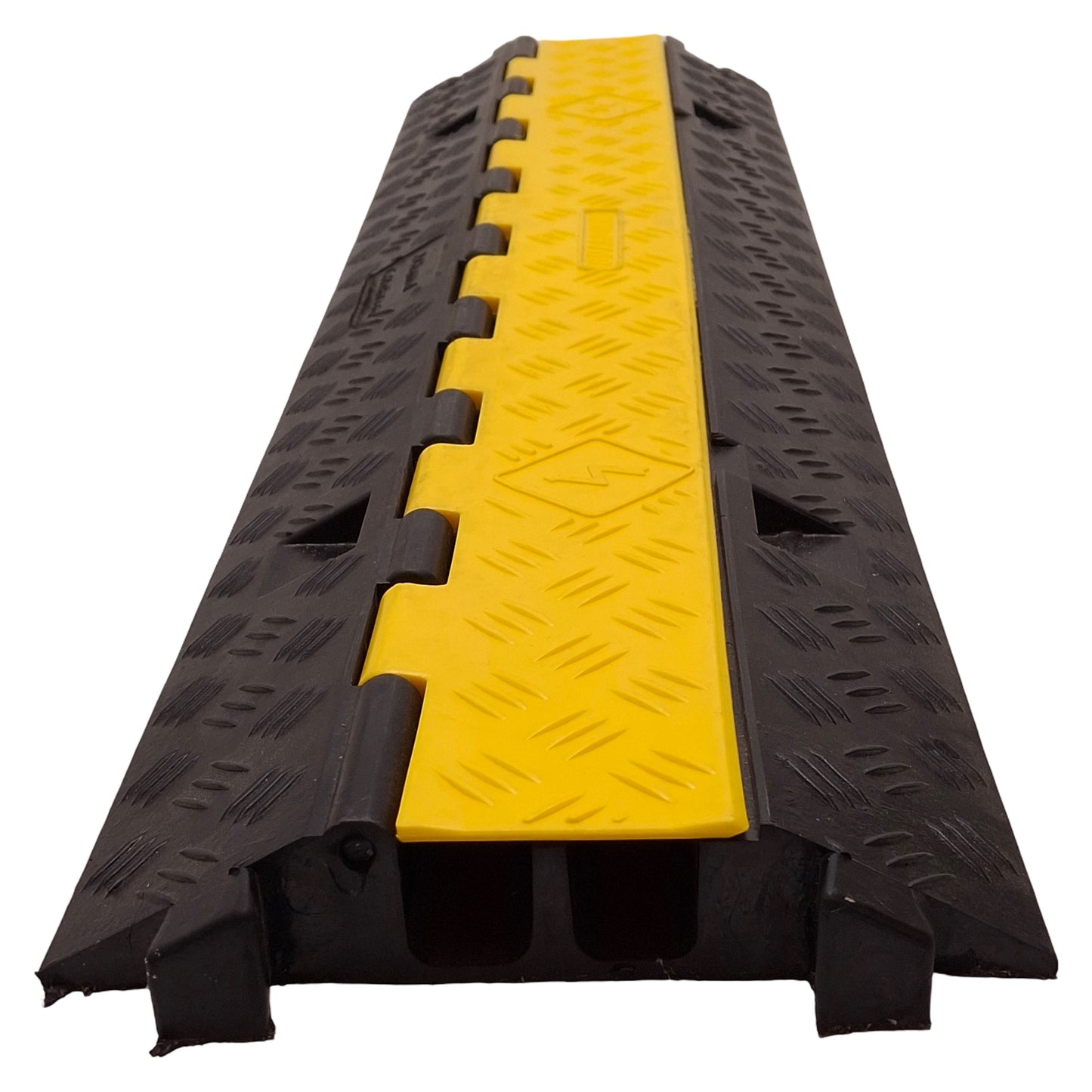 Used Guardian 2-Channel Cable Protector 39-1/8" Length, ø1-1/8" Cable, 12,000lbs