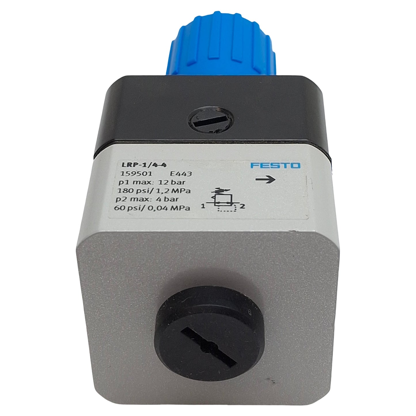 New – Open box Festo LRP-1/4-4 Precision Pressure Regulator, 0.1MPa-1.2MPa, 2000l/min, G1/4