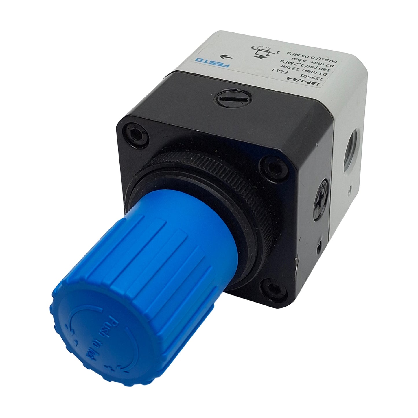 New – Open box Festo LRP-1/4-4 Precision Pressure Regulator, 0.1MPa-1.2MPa, 2000l/min, G1/4
